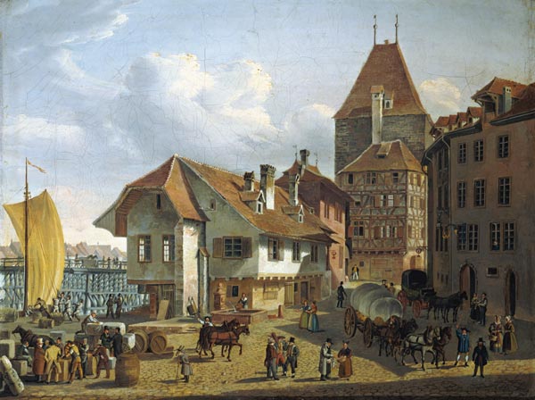 The Schifflände in Basel from Konstantin Guise