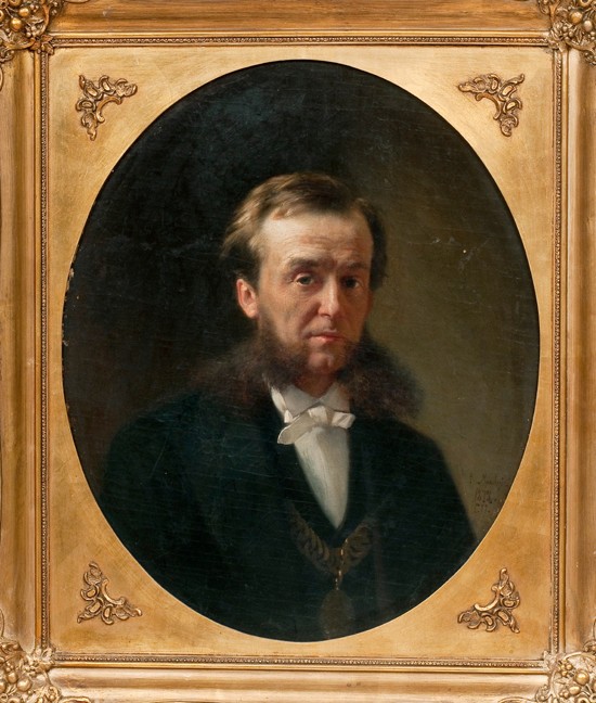 Portrait of Count Pyotr Aleksandrovich Valuev (1815-1890) from Konstantin Jegorowitsch Makowski