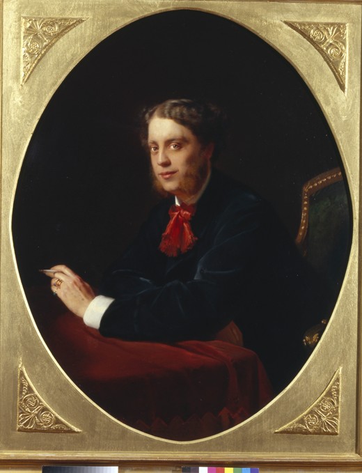 Portrait of Count Nikolay Sergeyevich Stroganov (1836-1905) from Konstantin Jegorowitsch Makowski