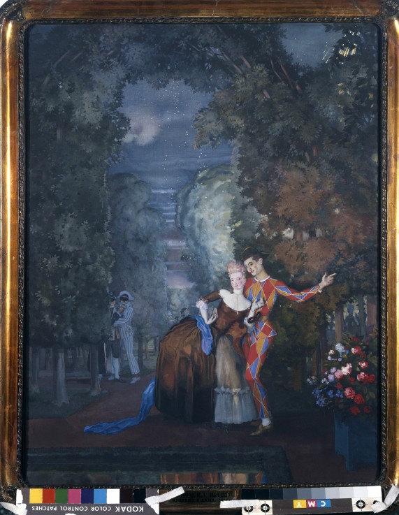 Harlequin and a Lady from Konstantin Somow