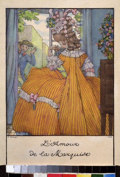 Illustration for book Le Livre de la Marquise from Konstantin Somow