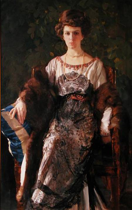 Portrait of Ewfimia Nosova from Konstantin Somow