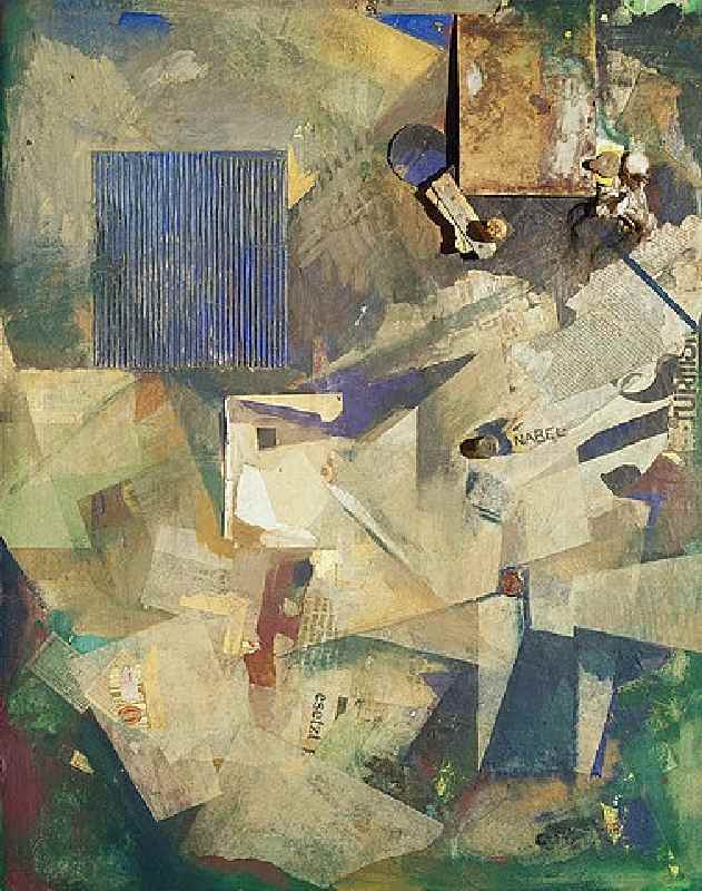 The hairpin image from Kurt Schwitters