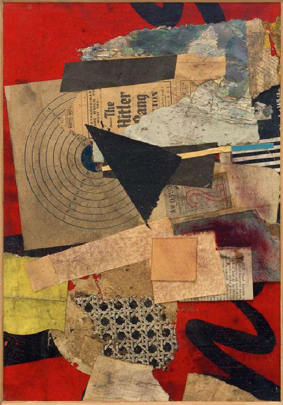 Ohne Titel (The Hitler Gang) from Kurt Schwitters
