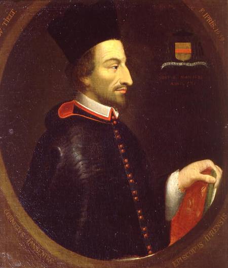 Cornelius Jansen (1585-1638) Bishop of Ypres from L. Duthielt