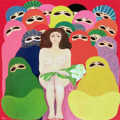 Bride of Galilee, 1989 (acrylic on canvas) 