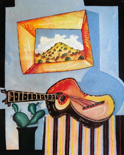 Gitarre und Kaktus from Peter Lanzinger