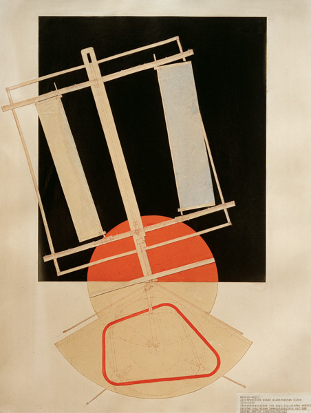 Lichtrequisit einer elektrischen Bühne from László Moholy-Nagy