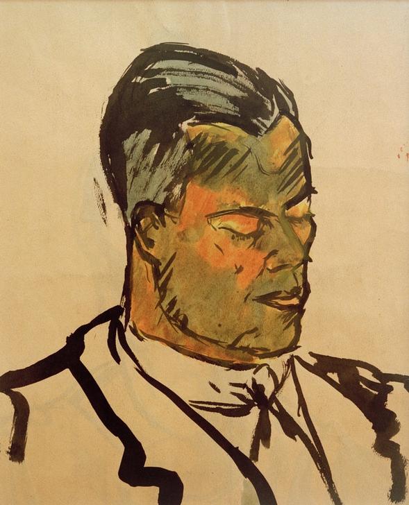 Ohne Titel (Mein Bruder Jenö)  from László Moholy-Nagy