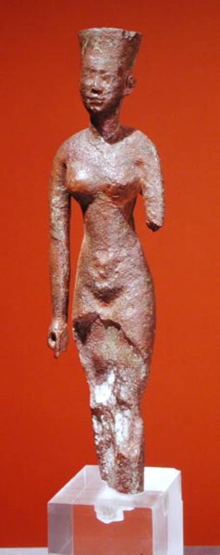 Figurine of a goddess from Late Period Egyptian