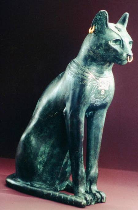 Goddess Bastet, from Saqqara from Late Period Egyptian