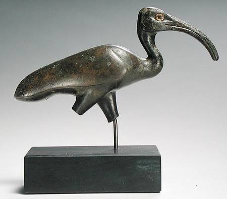 Striding ibis from Late Period Egyptian