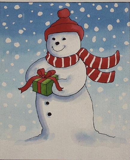 Snowman''s Christmas Present  from Lavinia  Hamer