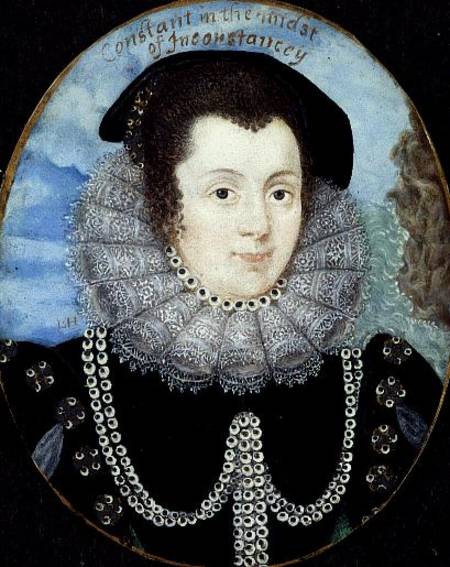 Margaret Clifford (c.1560-1616) Countess of Cumberland from Lawrence Hilliard