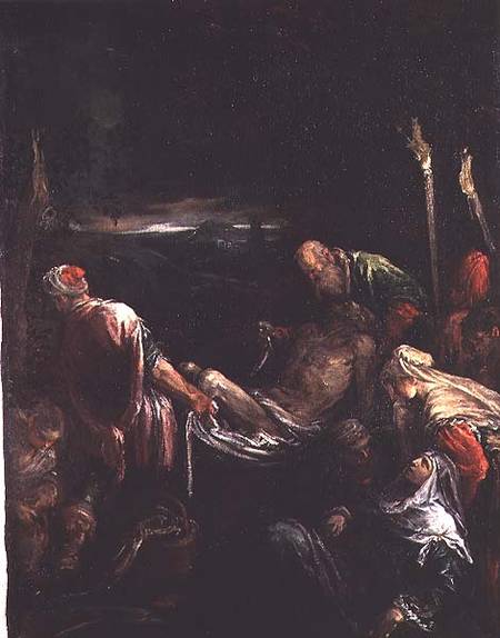Entombment of Christ from Leandro da Ponte