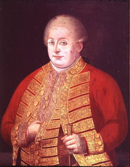 Comte de Figuero (d.1790) Viceroy of Brazil from Leandro Joachim