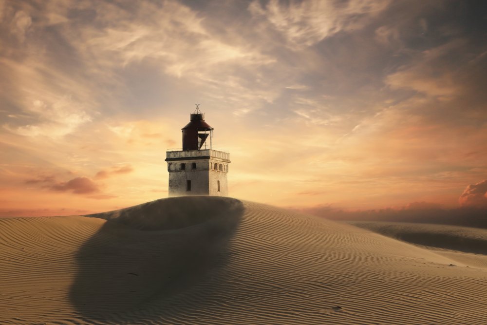 Light house in the dunes. from Leif Løndal