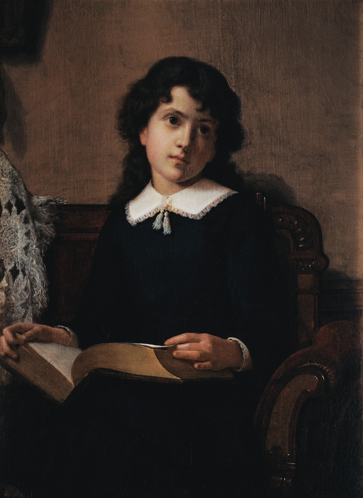 Portrait of a Young Girl from Lemuel Everett Wilmarth
