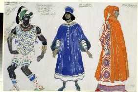 Costume design for the ballet Le Martyre de St. Sébastien by G. D'Annuzio