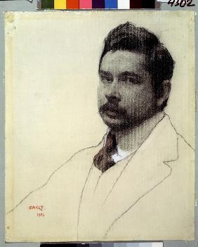 Portrait of the artist Konstantin Somov (1869-1939)