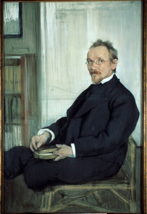 Portrait of the writer and philosopher Vasily V. Rozanov (1856-1919) from Leon Nikolajewitsch Bakst