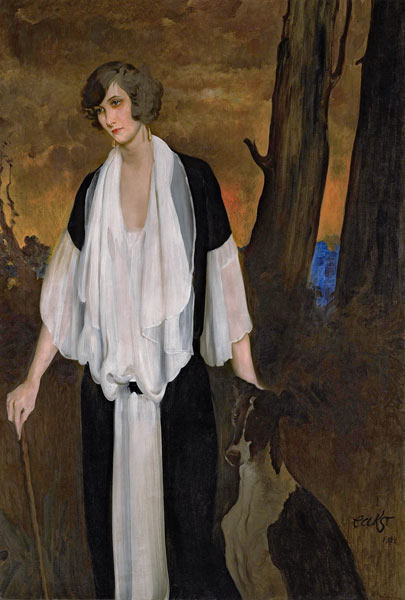Portrait of Rachel Strong, the Future Countess Henri de Boisgelin from Leon Nikolajewitsch Bakst