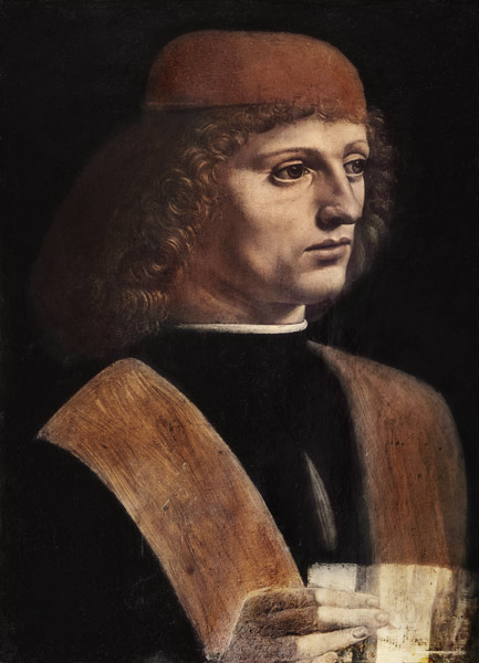 Portrait of a musician from Leonardo da Vinci