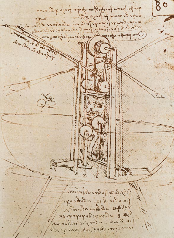 Flying Machine from Leonardo da Vinci