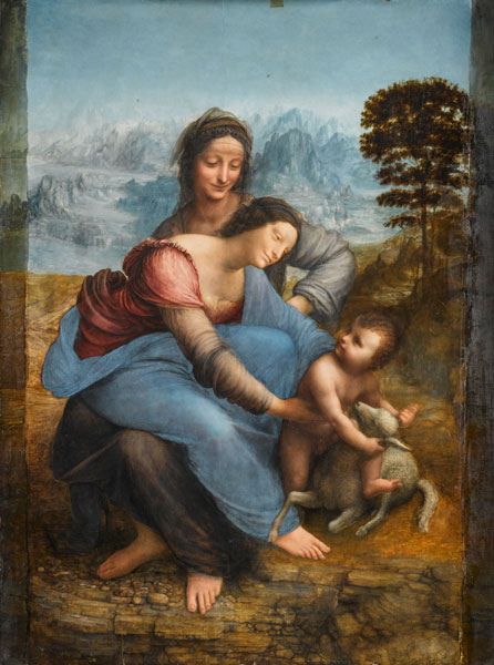 Virgin and Child with St Anne from Leonardo da Vinci