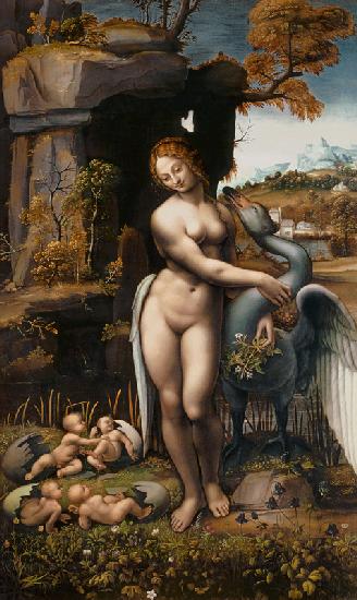 Leda with the swan