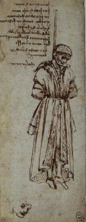 Study of a Hanged Man: Bernardo Baroncelli, assassin of Giuliano de Medici