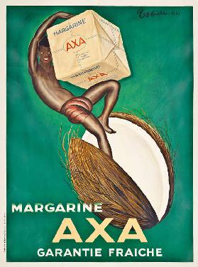 Poster advertising Axa margarine