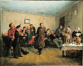 A merchant's evening party