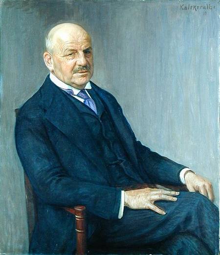 Portrait of Alfred Lichtwark (1852-1914) from Leopold Karl Walter von Kalckreuth