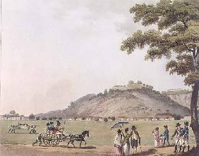 A View of Mount St. Thomas, near Madras, plate 20 from 'Picturesque Scenery in the Kingdom of Mysore