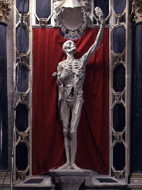 Flayed, or The Skeleton, the tomb of Rene de Chalon, Prince of Orange