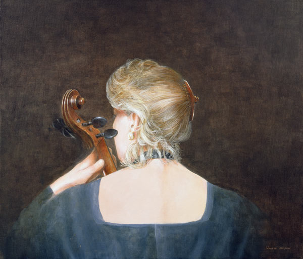 Cello Professor, 2005 (acrylic)  from Lincoln  Seligman