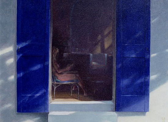 Blue Shutters, 1985 (oil on board)  from Lincoln  Seligman