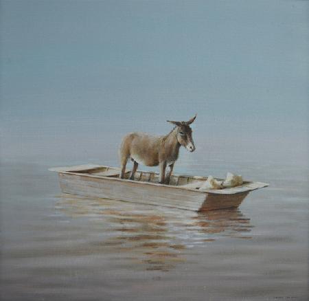 Donkey on the River