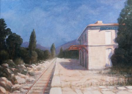 Rail station, Chateauneuf