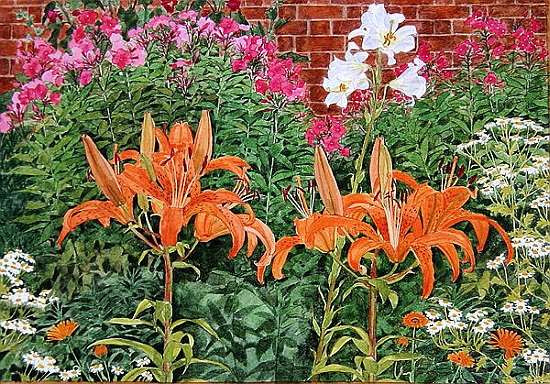 Orange lilies from Linda  Benton