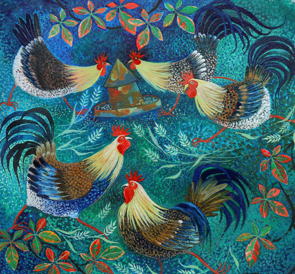 Hungry Hens from Lisa Graa Jensen