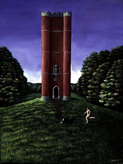 Alfred''s Tower in Brewham Forest, 1979  from Liz  Wright