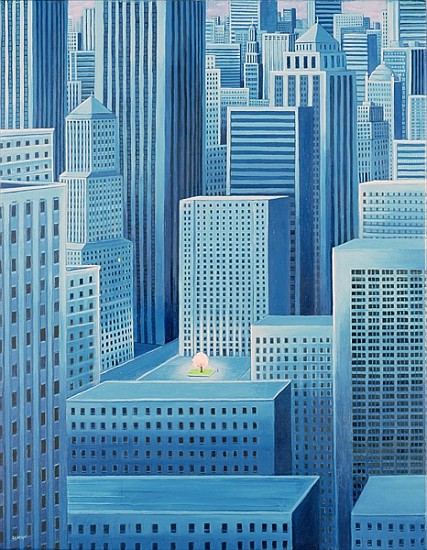 Alone in a City, 2007 (oil on canvas)  from Liz  Wright