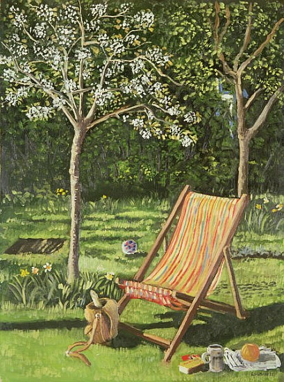 Deck Chair, 1983 (panel)  from Liz  Wright