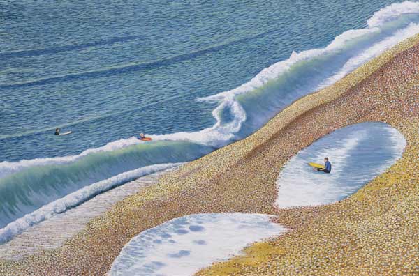 Surfing Portland Style, 2006 (oil on canvas)  from Liz  Wright