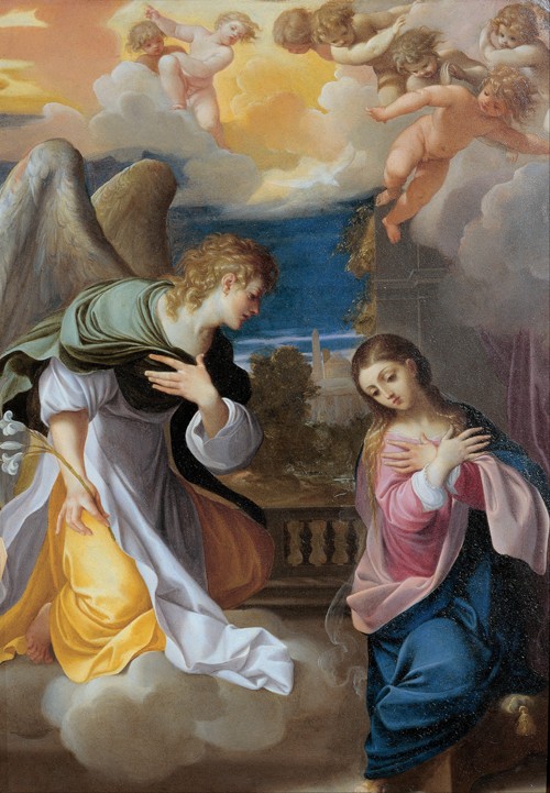 The Annunciation from Lodovico Carracci