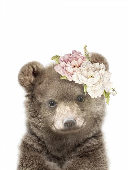 Floral Baby Bear