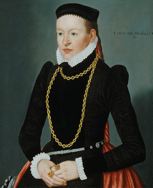 Portrait of a lady from Lorenz Strauch
