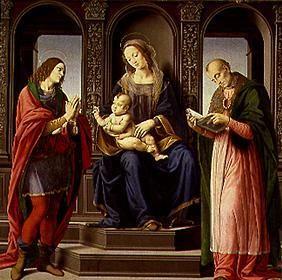 The Madonna with the hll.Julian and Nikolaus of Myra.